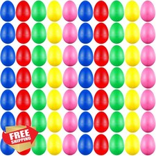 100 Egg Shakers Maracas Musical Instruments Kids Toys 5 Colors