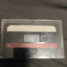 2X BASF LH extra I 60 - CASSETTE TAPE  - made in Germany