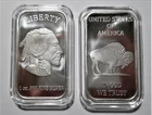 1 oz BUFFALO .999 UNC SILVER BAR ~ SEALED IN A HARD PLASTIC CASE ~ FREE SHIP