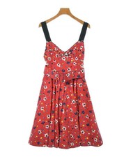 Marc Jacobs Women's Floral Dress XS Red Navy White