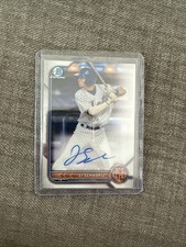 2022 Bowman Chrome JT Schwartz Prospect Auto #CPA-JS Mets