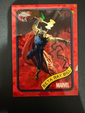 2025 Topps Chrome Marvel Sapphire Beta Ray Bill Red /5. #65