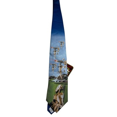 Vintage Ralph Marlin Star Wars Battle Droids Lucas Films Neck Tie New NWT