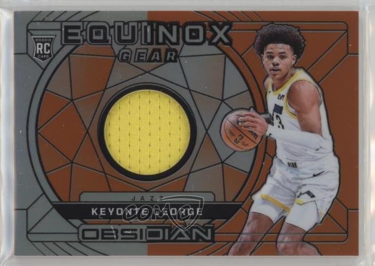 2023-24 Obsidian Electric Etch Orange Flood 51/99 Keyonte George Rookie RC 1n2n