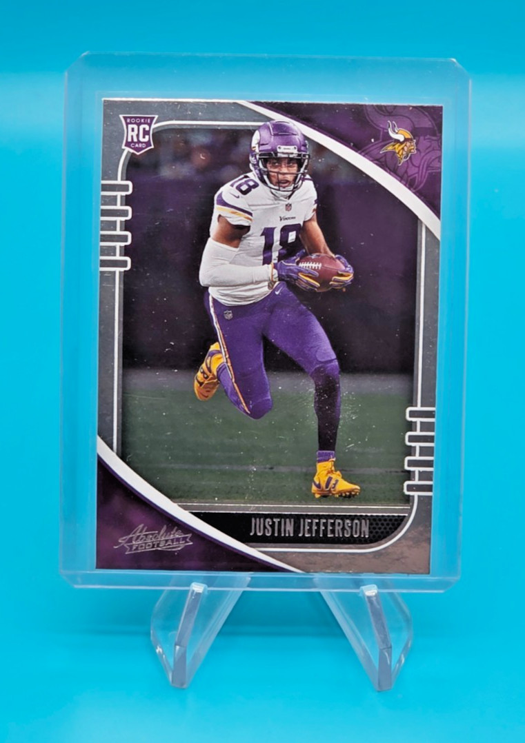 2020 Panini Absolute Justin Jefferson RC #168 Rookie Card