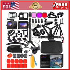 Waterproof Housing  Screen Protector Kit for GoPro Hero 13 12 11 10 9 Camera