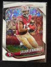2025 Panini Prizm - Jauan Jennings #258 White Disco San Francisco 49ers