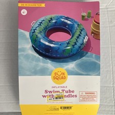 Sun Squad Swim Tube with Handles 36 Diameter Shapes