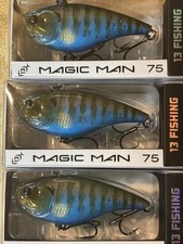 13 Fishing Magic Man 75 Rusty Bream (lot of 3) One Knockers