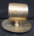 ANTIQUE SIMPSON HALL & MILLER Co Silverplate Napkin Ring Flower — photo 4