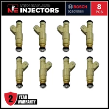 36LB Fuel Injectors Genuine Bosch Upgrade Chevy Ford Dodge Set of 8 Upgrade