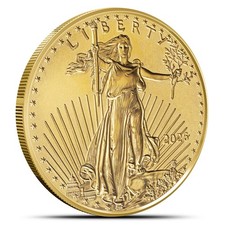 2026 1/4 oz American Gold Eagle Coin $10 (BU) 5673.84 per troy oz