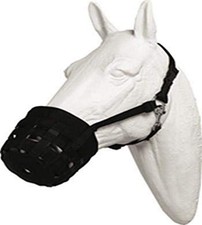 BEST FRIEND EQUINE Muzzle Grazing DLX Hrs Blk