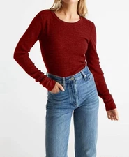 Michael Stars Juliet Thermal Tee Size S