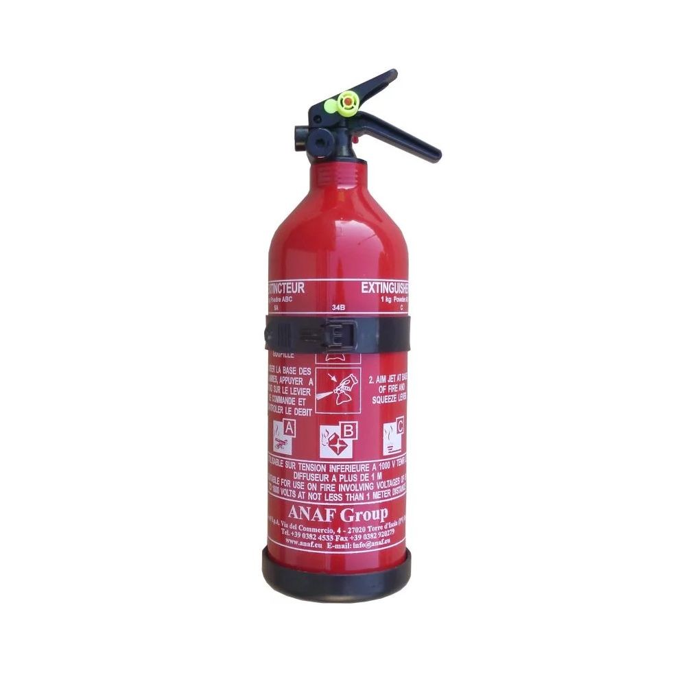 Extincteur ANAF 1KG pour stopper un départ de feu auto