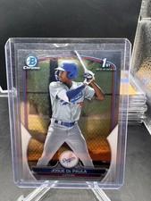 2023 Bowman Chrome JOSUE DE PAULA 1st Bowman BCP-111 Los Angeles Dodgers