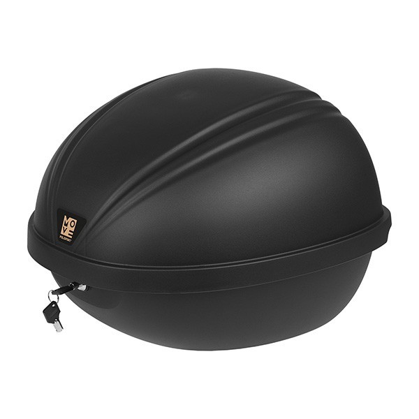 Top Case Vélo POLISPORT E-CARGO 30L Noir Anti-Vol pour Protéger vos Affaires de la Pluie