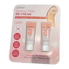 Purlisse Ageless Glow Serum BB Cream SPF 40 -...