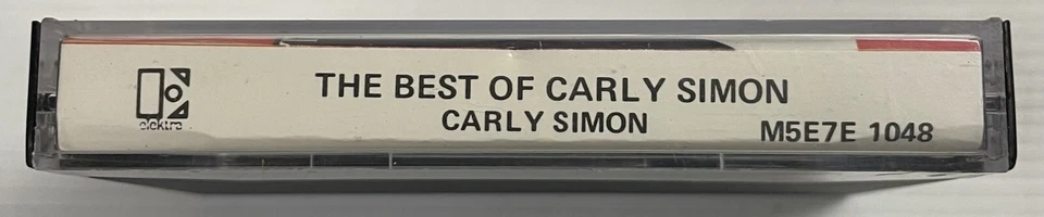 The Best Of Carly Simon Music Cassette Tape M5E7E 1048 Elektra 1975 Original - Image 3 of 4
