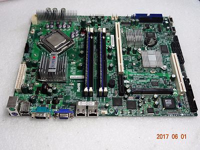 SuperMicro X7SBI  LGA 775 Motherboard W/ Intel Core 2 Duo E7500, 4GB RAM #TQ1170