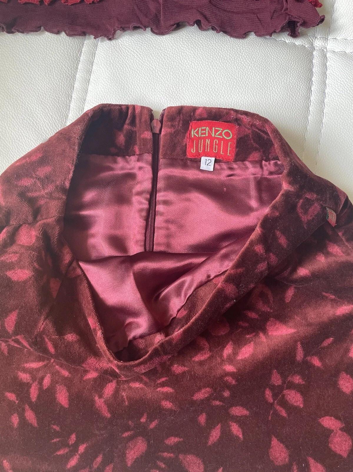 Kenzo Designer Set gonna e top + maglietta età 12 nuovo senza etichette