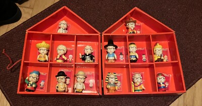 Rare - KFC Colonel Sanders Around The World Complete Set w/ Cards