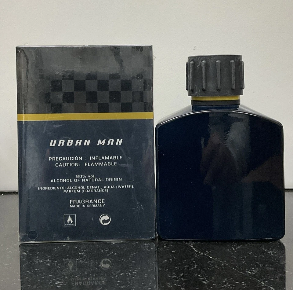 Urban Man Spirit Eau de Toilette 3,4 OZ Nuevo en caja Foto 2 de 3