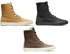 Timberland Women's Skyla Bay Lightweight Fold Down Wheat Black Sneaker Boot  | eBay