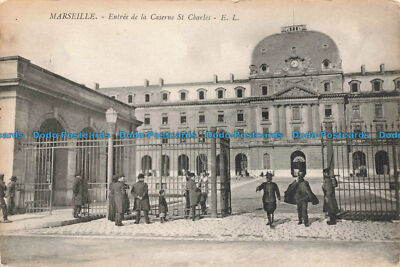 R672596 Marseille. Entree de la Caserne St. Charles. E. L