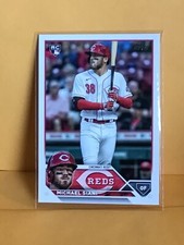 Michael Sinai   #654 2023 Topps Series 2 Rookie Card 32/300 Nice Reds