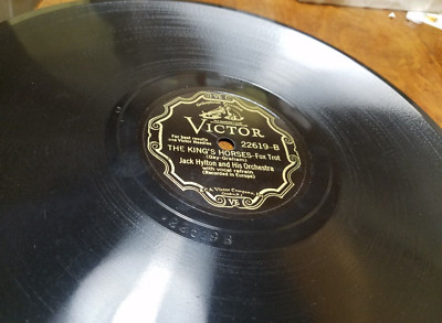 78RPM Victor Jack Hylton - King's Horses / Arden Ohman - Sleepy Town Express, E-