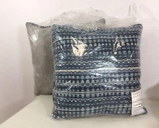 The Company Store Square Decorative Pillow 20 Inches New X 2