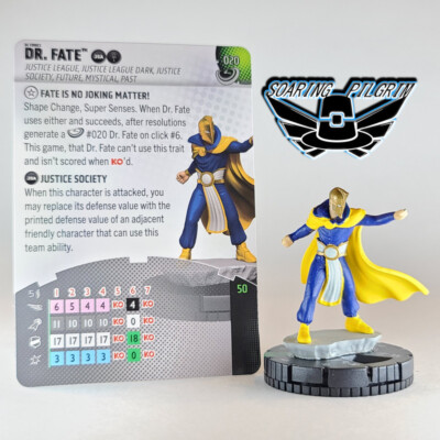 DC Heroclix DR. FATE - 020 - UNCOMMON Masters of Time Set #20