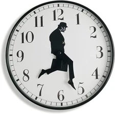 Ministry of Silly Walks Clock, Silly Walk Wall Clock, A Interesting Wall Cloc...