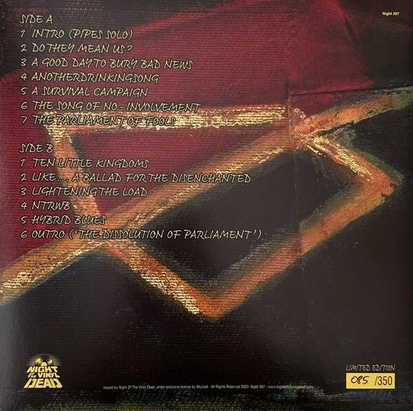 SKYCLAD – A Semblance Of Normality (LIM.350 MARBLED V.*HAND NUMBERED) - Bild 2 von 3