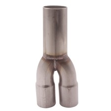 Auto 2-1 Ss Exhaust Merge Collector 1-34 Inlet Slipover Id 2 Outlet Od 1pcs