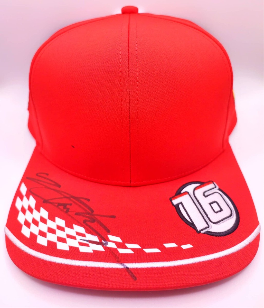 F1, CHARLES LECLERC signed Scuderia Ferrari F1 personal cap F1, CHARLES LECLERC signed Scuderia Ferrari F1 personal cap