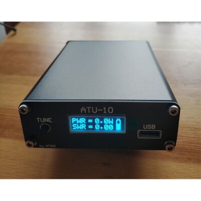 ATU-10 1W-15W QRP Antenna Tuner Version 1.5 Automatic Antenna Tuner w/0.91'' OLED