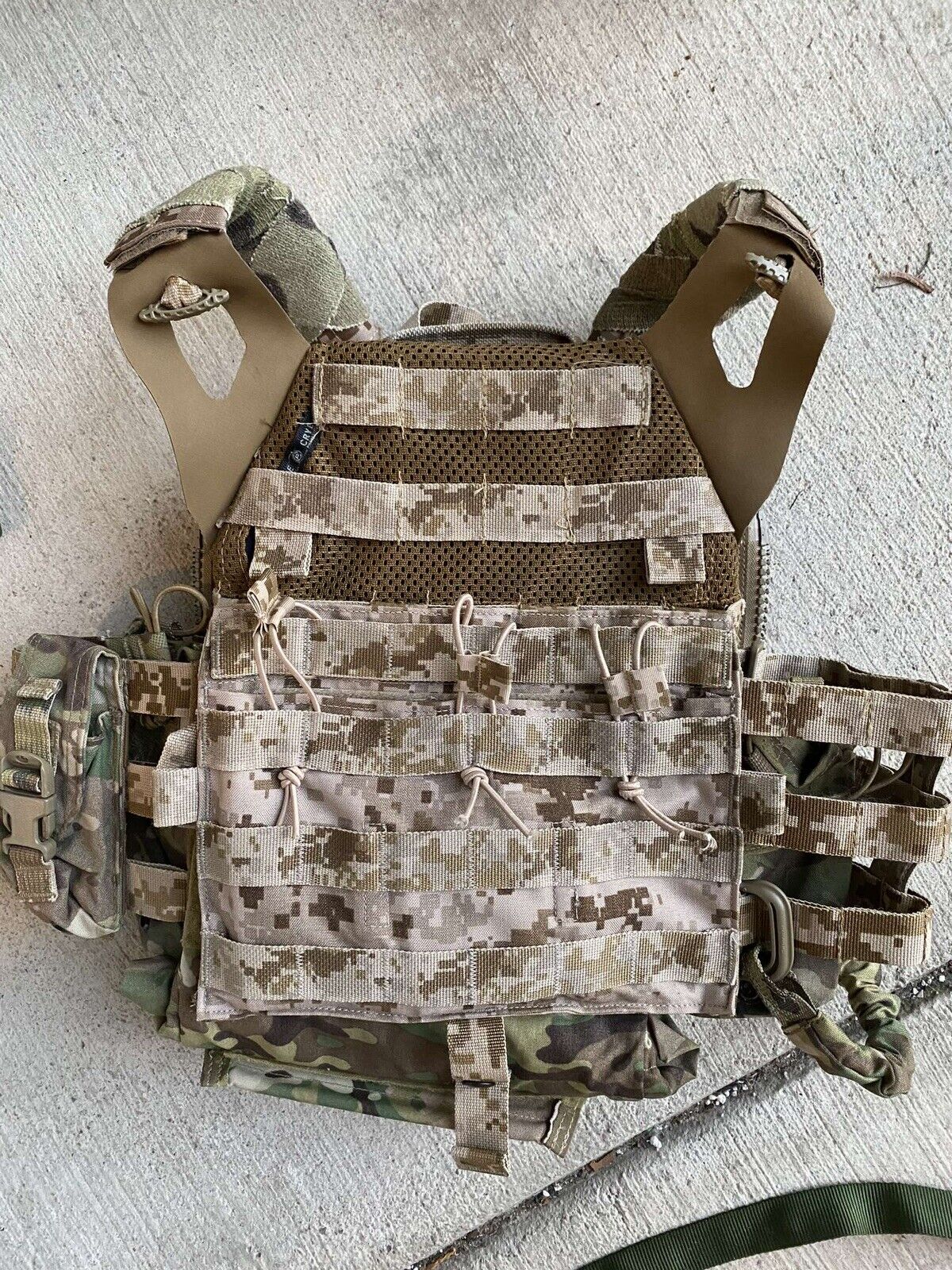 Crye AOR1 JPC 2.0 large (modified) Tan Digi