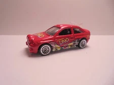 ESCORT RALLY    1999 Hot Wheels Classic Games Series   Red