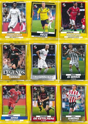 Topps 2022-23 UEFA Football Superstars Common Photo Variation Cards - Choose -