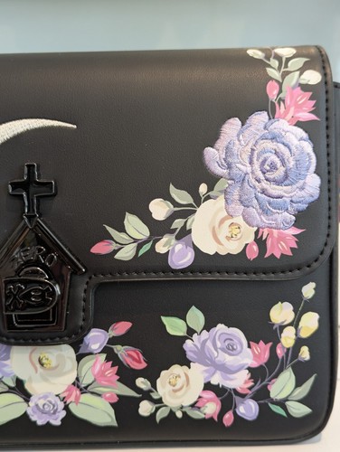 Disney The Nightmare Before Christmas floral Zero Crossbody Bag & Wallet Set - Picture 4 of 17