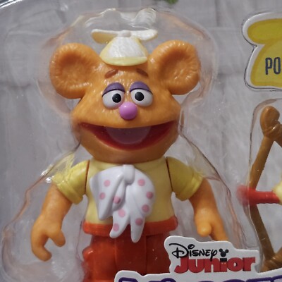 Disney Junior Muppet Babies~ Poseable~ Fozzie the Bear w