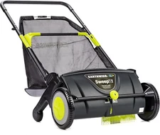 Earthwise 21” Leaf & Grass Manual Lawn Sweeper – Ultra Lightweight Solution