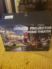 Ohderii Projector Home Theater 720p Open Box