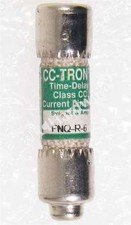 CC-TRON FNQ-R-6 FNQ-R Series Class CC Fuse 600V AC 6A Time-delay