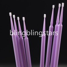 400 Pcs Dental Disposable Micro Brush Applicator 1.5 mm Ultrafine Bendable