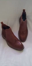 florsheim mens shoes 11835 Street WT Boot 8.5 Saddle Tan