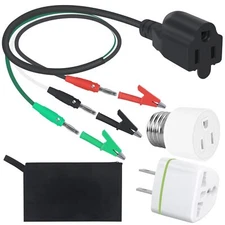 Circuit Breaker Finder Accessory Kit 125V 10A Universal Tracer with Adapters