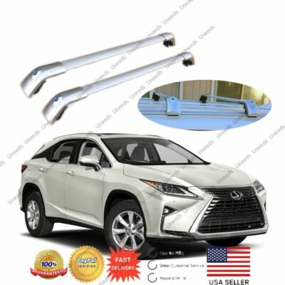 Fit LEXUS RX 350 450 2016-2019 Sliver Baggage Luggage Tap Roof - Main Image